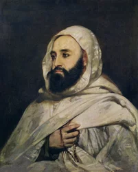 Retrato de Abd el-Kader (1808-83)